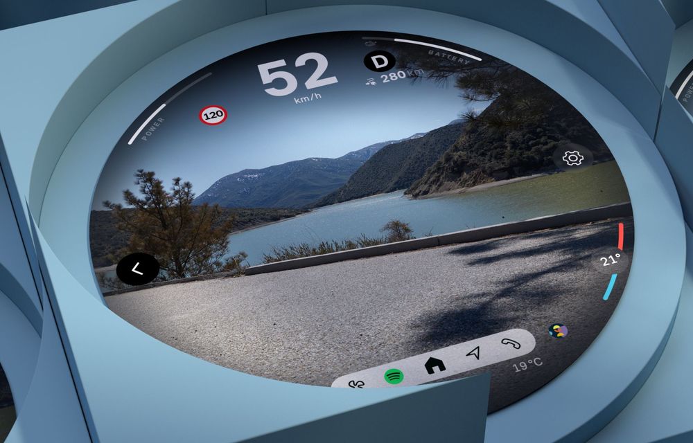 Mini dezvăluie oficial interiorul noii generații Cooper: display rotund cu efecte sonore speciale și sistem de operare nou - Poza 90