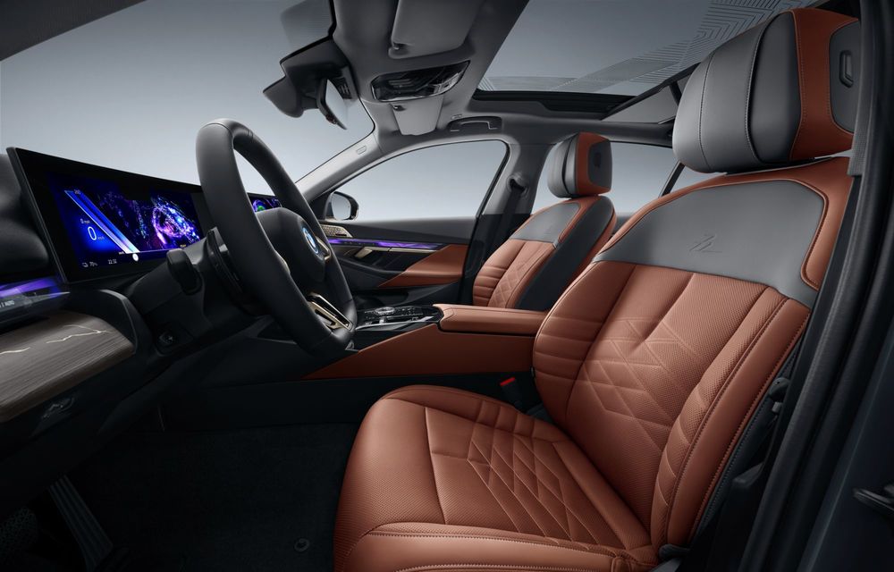 Noul BMW Seria 5 pentru piața din China: ampatament lung și ecran Theater Screen de 31 de inch - Poza 11