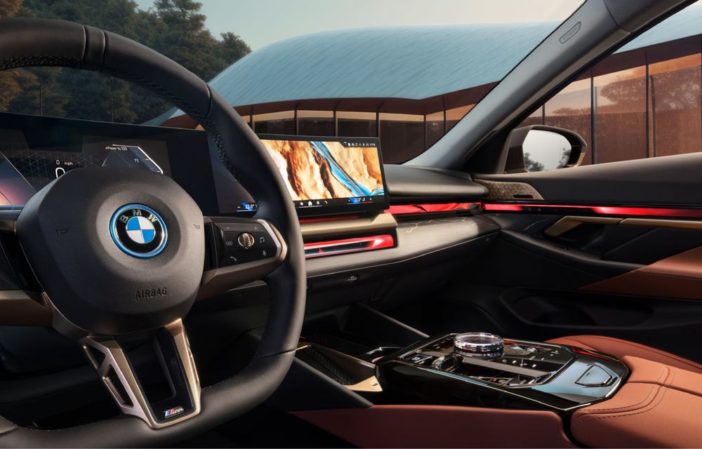 Noul BMW Seria 5 pentru piața din China: ampatament lung și ecran Theater Screen de 31 de inch - Poza 10