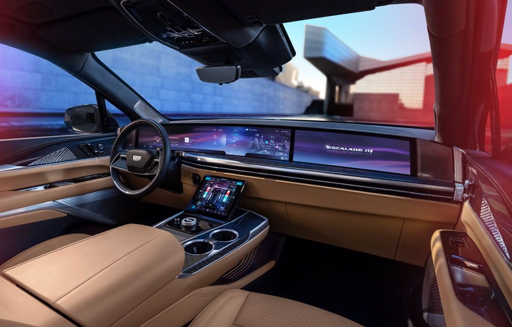 Noul Cadillac Escalade IQ electric debutează cu 750 de cai putere și autonomie de 724 de kilometri - Poza 16