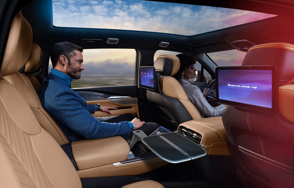 Noul Cadillac Escalade IQ electric debutează cu 750 de cai putere și autonomie de 724 de kilometri - Poza 22
