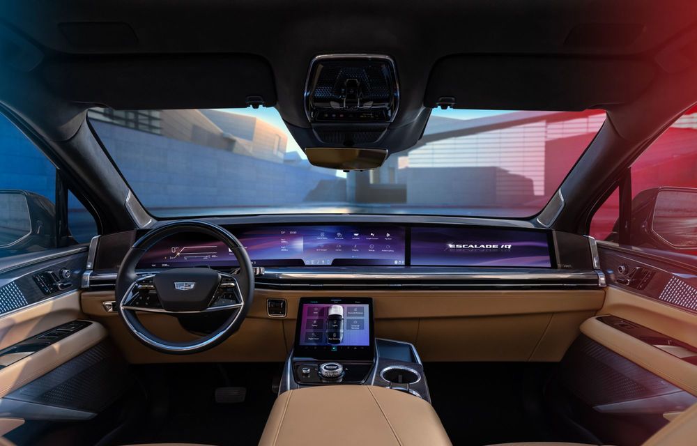 Noul Cadillac Escalade IQ electric debutează cu 750 de cai putere și autonomie de 724 de kilometri - Poza 15