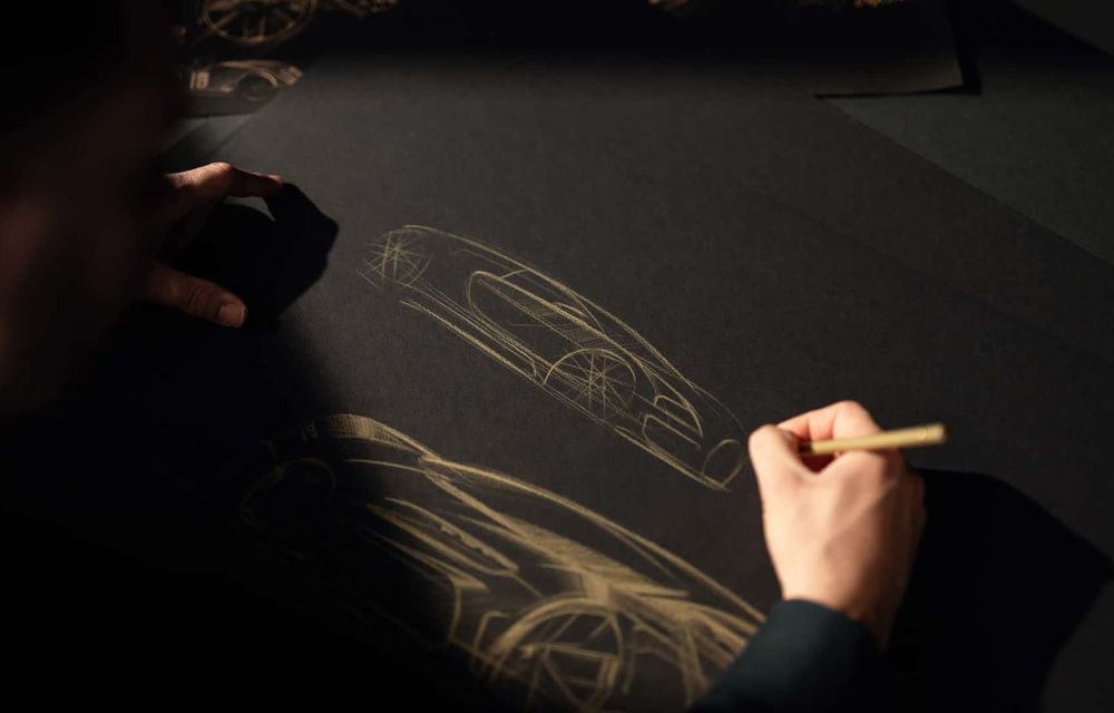Bugatti Chiron Super Sport Golden Era: exemplarul unicat a fost finalizat în 2 ani - Poza 15