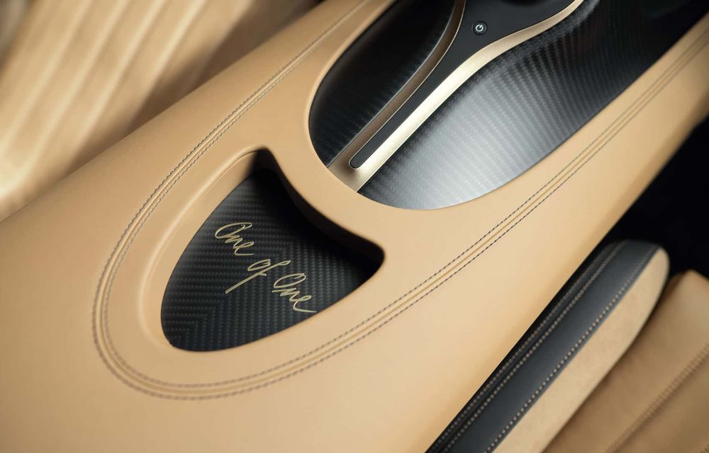 Bugatti Chiron Super Sport Golden Era: exemplarul unicat a fost finalizat în 2 ani - Poza 11
