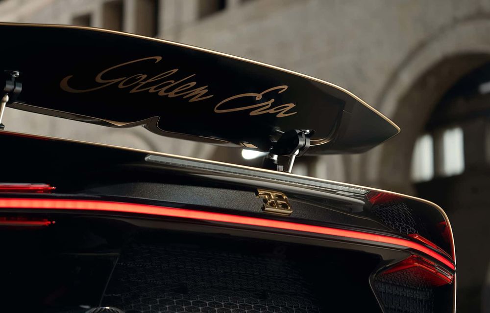 Bugatti Chiron Super Sport Golden Era: exemplarul unicat a fost finalizat în 2 ani - Poza 16