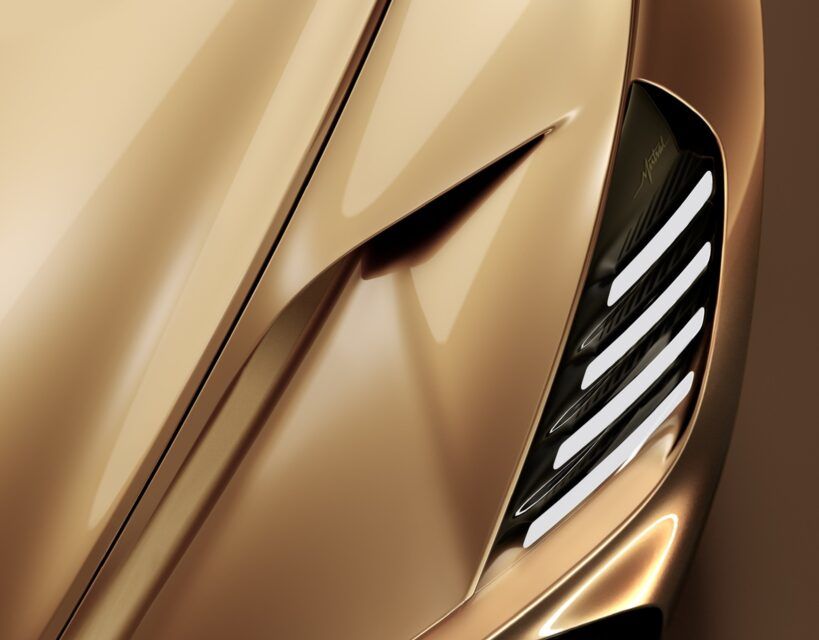Bugatti Mistral, exemplar unicat: vopsea specială și fibră de carbon expusă - Poza 4