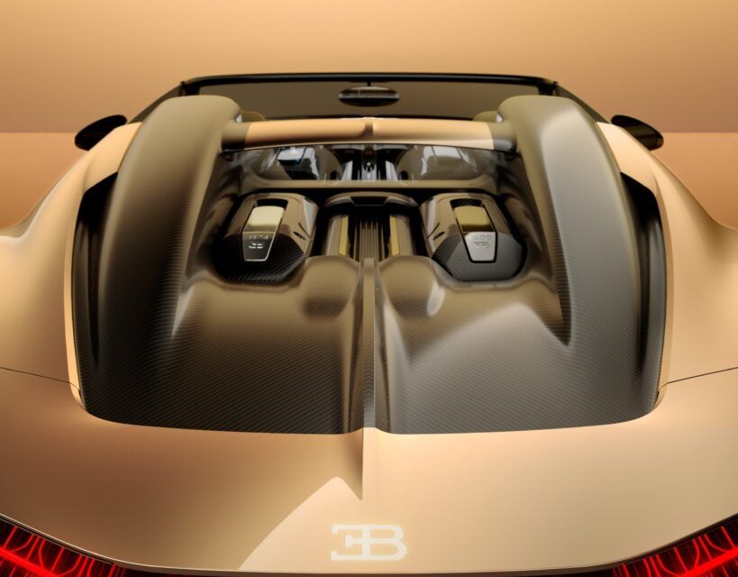 Bugatti Mistral, exemplar unicat: vopsea specială și fibră de carbon expusă - Poza 7