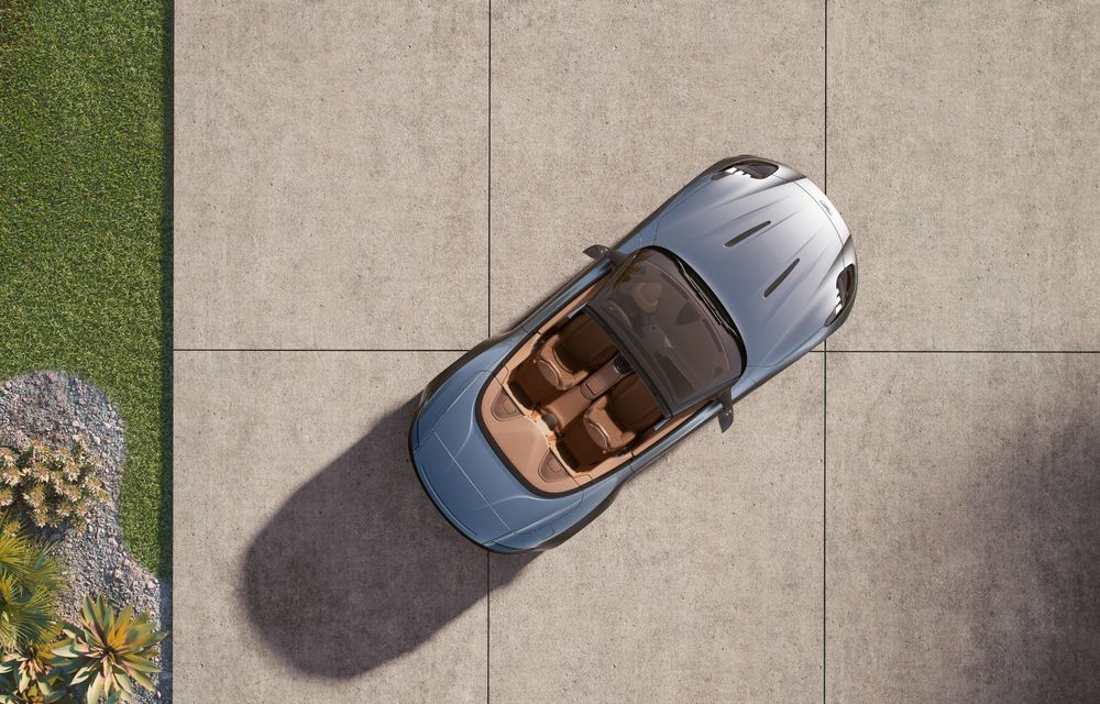 Noul Aston Martin DB12 Volante, variantă decapotabilă cu plafon textil cu 8 straturi - Poza 8
