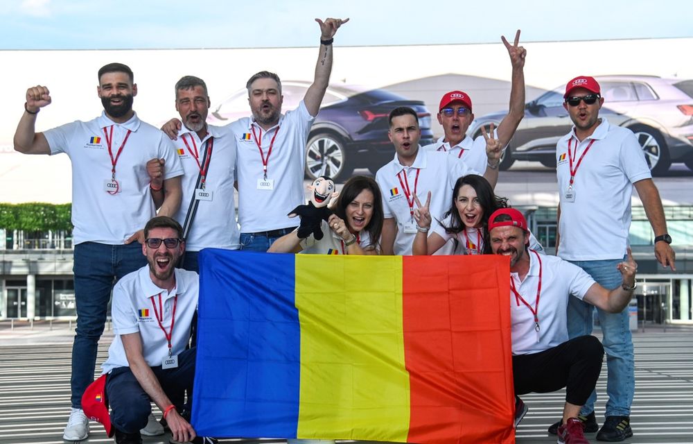 O echipă românească a ocupat locul 3 în lume la cel mai dur concurs organizat pentru angajații Audi - Poza 1