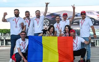 O echipă românească a ocupat locul 3 în lume la cel mai dur concurs organizat pentru angajații Audi