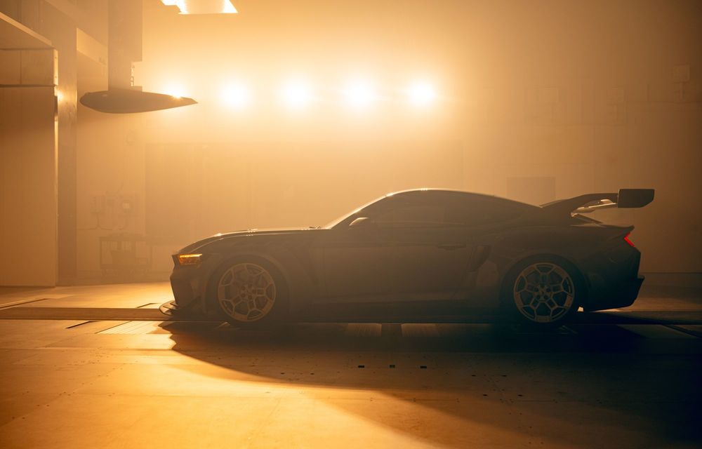 Noul Ford Mustang GTD, o mașină de curse pentru stradă: 800 de cai putere și aerodinamică activă - Poza 22