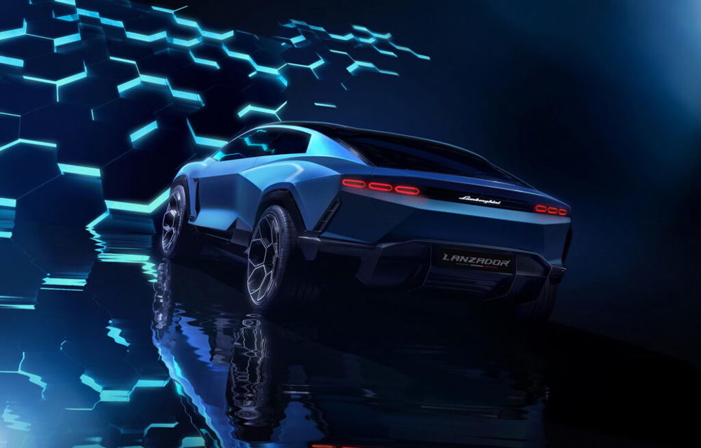 Lamborghini Lanzador: primul concept electric din istoria italienilor - Poza 20