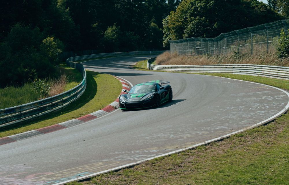 VIDEO: Rimac Nevera, cea mai rapidă mașină electrică de serie pe Nürburgring - Poza 4