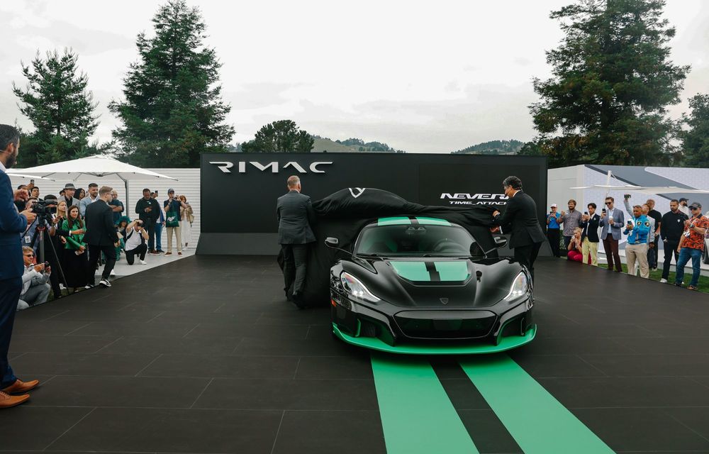 VIDEO: Rimac Nevera, cea mai rapidă mașină electrică de serie pe Nürburgring - Poza 19
