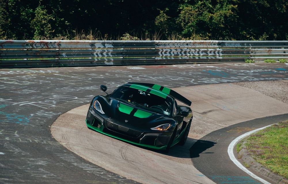 VIDEO: Rimac Nevera, cea mai rapidă mașină electrică de serie pe Nürburgring - Poza 1