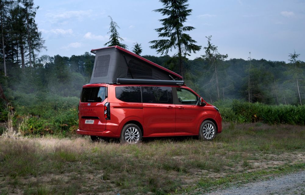 Ford prezintă noul campervan Transit Custom Nugget: panou solar și motor hibrid plug-in - Poza 9