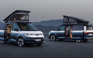 Noul Volkswagen T7 California, un campervan cu două uși glisante și motor hibrid plug-in