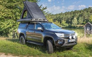 Noul Volkswagen Amarok Camper: suspensie înălțată și anvelope de teren noi