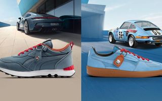 Porsche și Puma sărbătoresc 60 de ani de 911 cu două perechi de teniși în ediție limitată