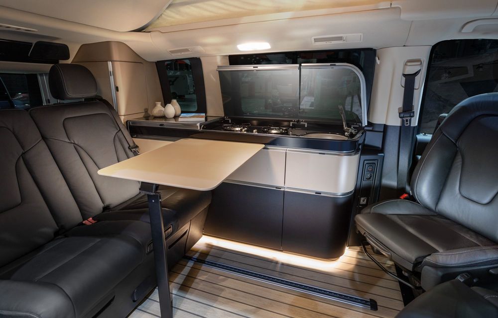 Noul Mercedes-Benz Clasa V Marco Polo facelift: pachet AMG Line și comenzi noi pentru funcțiile de camping - Poza 13