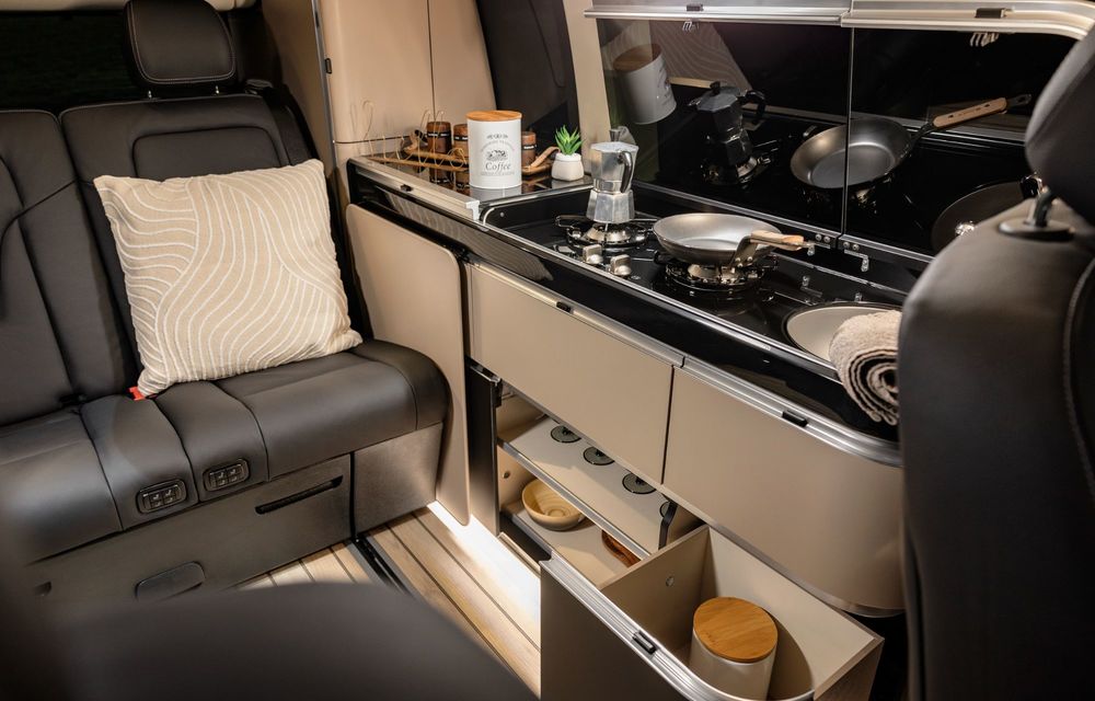 Noul Mercedes-Benz Clasa V Marco Polo facelift: pachet AMG Line și comenzi noi pentru funcțiile de camping - Poza 9