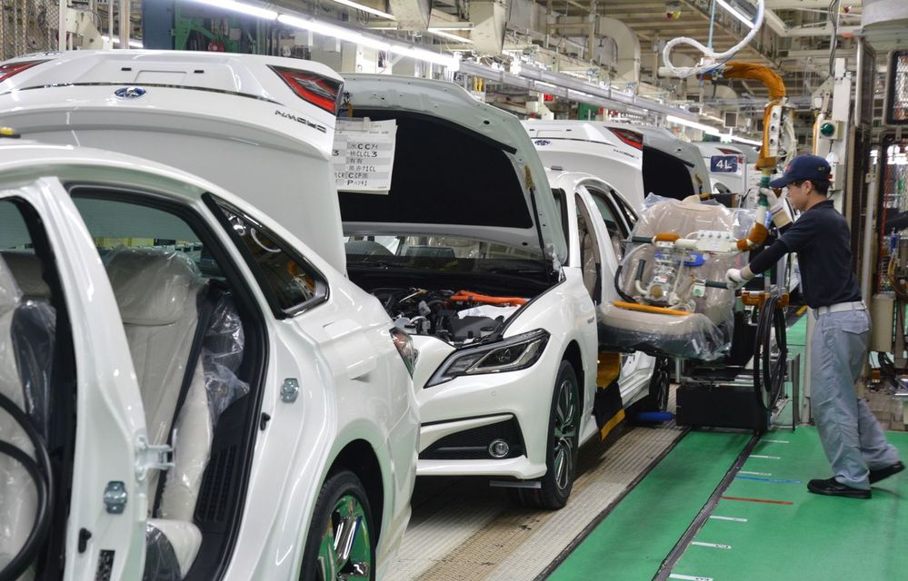 Toyota oprește producția de mașini la toate uzinele sale din Japonia - Poza 1