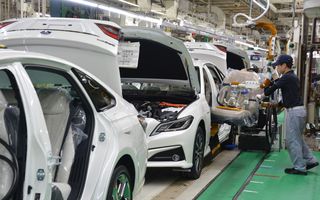 Toyota oprește producția de mașini la toate uzinele sale din Japonia