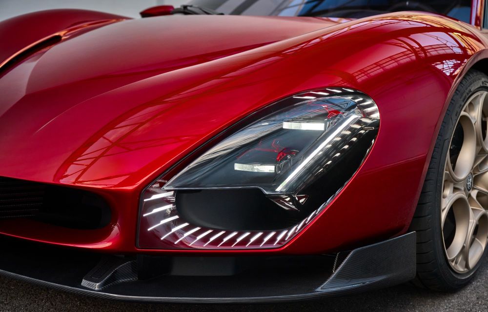 OFICIAL: Noua Alfa Romeo 33 Stradale este primul supercar electric al mărcii - Poza 28