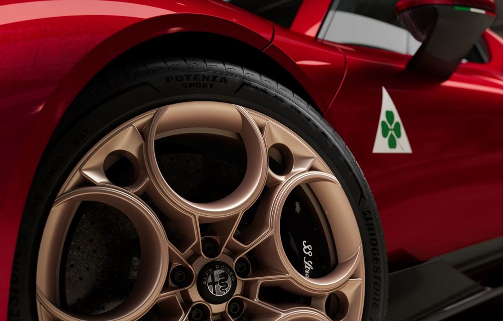 OFICIAL: Noua Alfa Romeo 33 Stradale este primul supercar electric al mărcii - Poza 31