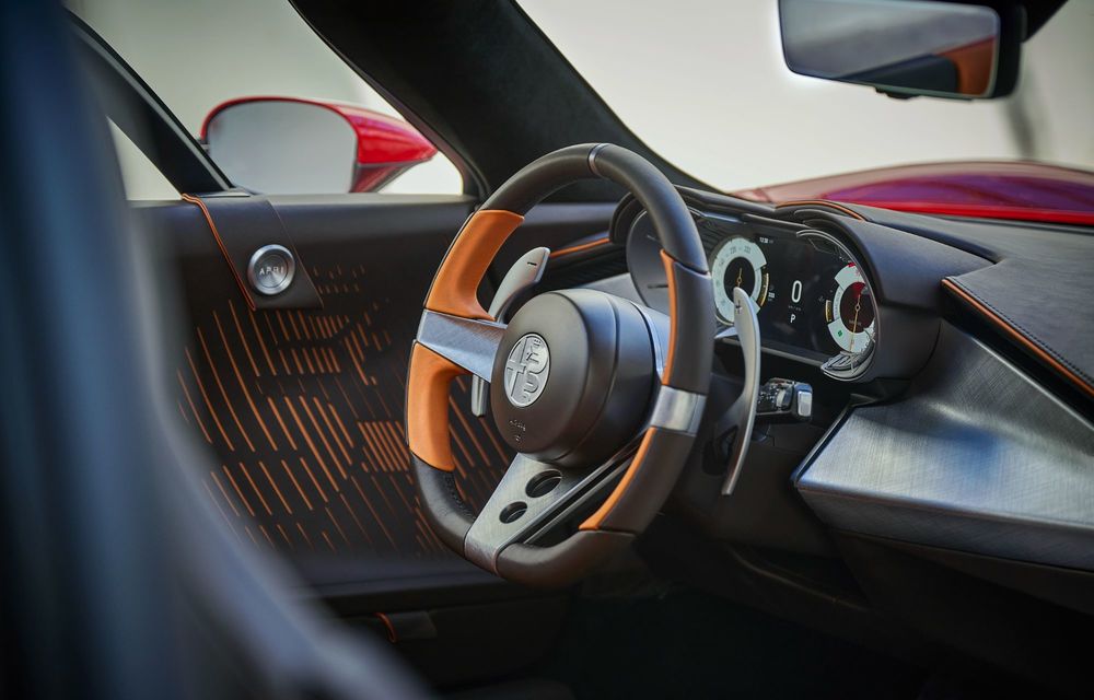OFICIAL: Noua Alfa Romeo 33 Stradale este primul supercar electric al mărcii - Poza 41