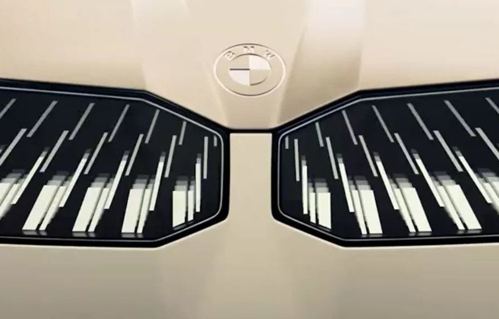 Aceasta este viitoarea grilă BMW: un nou teaser al conceptului BMW Vision Neue Klasse - Poza 1