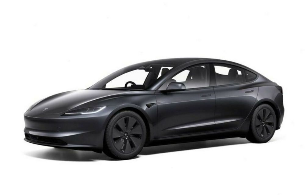 Noua Tesla Model 3 facelift: faruri noi și autonomie de aproape 680 de kilometri și preț de 42.900 de euro - Poza 2