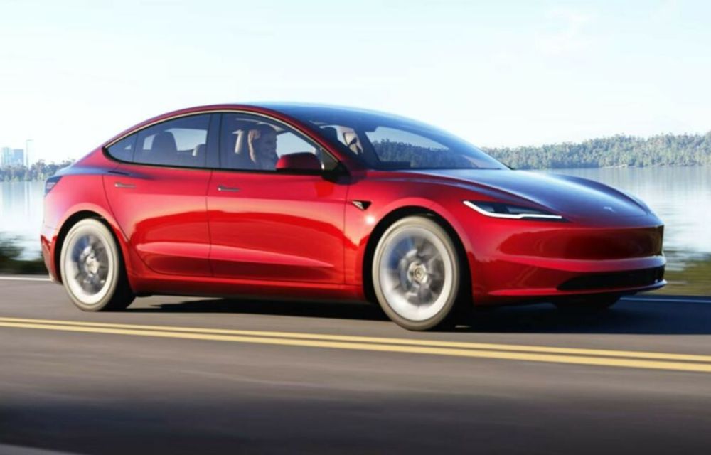 Noua Tesla Model 3 facelift: faruri noi și autonomie de aproape 680 de kilometri și preț de 42.900 de euro - Poza 4