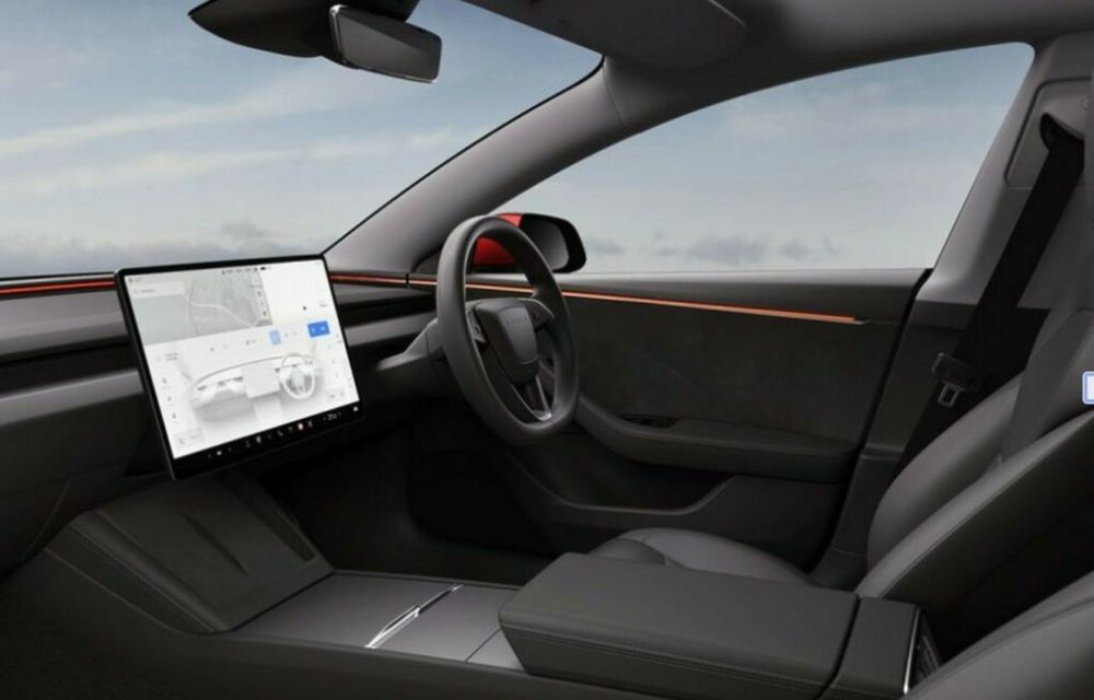 Noua Tesla Model 3 facelift: faruri noi și autonomie de aproape 680 de kilometri și preț de 42.900 de euro - Poza 16