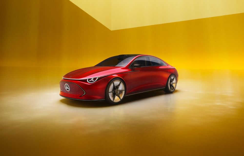 OFICIAL: Conceptul din care se va naște viitorul Mercedes-Benz CLA electric - Poza 1