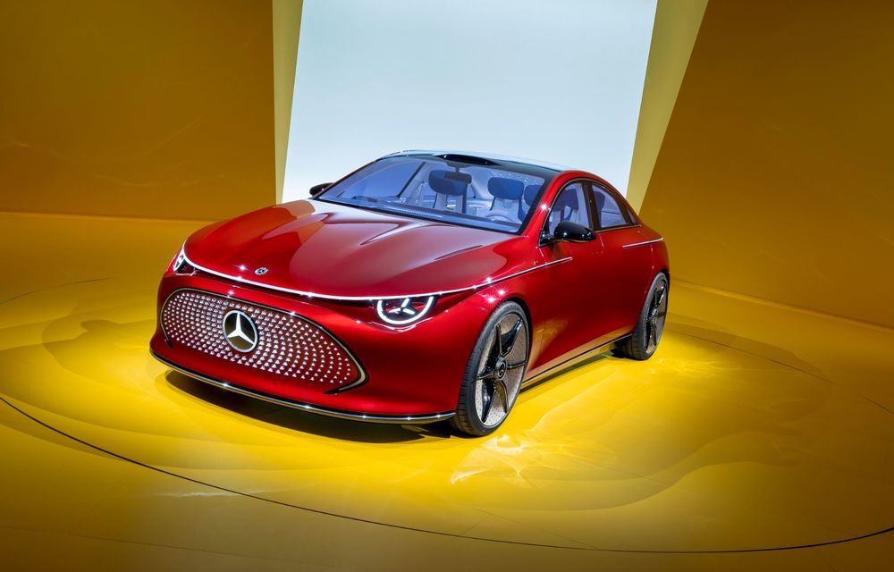 OFICIAL: Conceptul din care se va naște viitorul Mercedes-Benz CLA electric - Poza 11