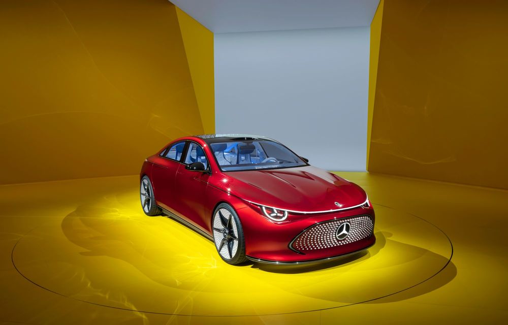 OFICIAL: Conceptul din care se va naște viitorul Mercedes-Benz CLA electric - Poza 13