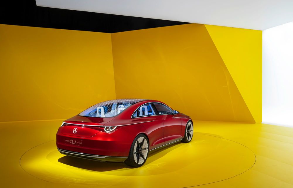 OFICIAL: Conceptul din care se va naște viitorul Mercedes-Benz CLA electric - Poza 16