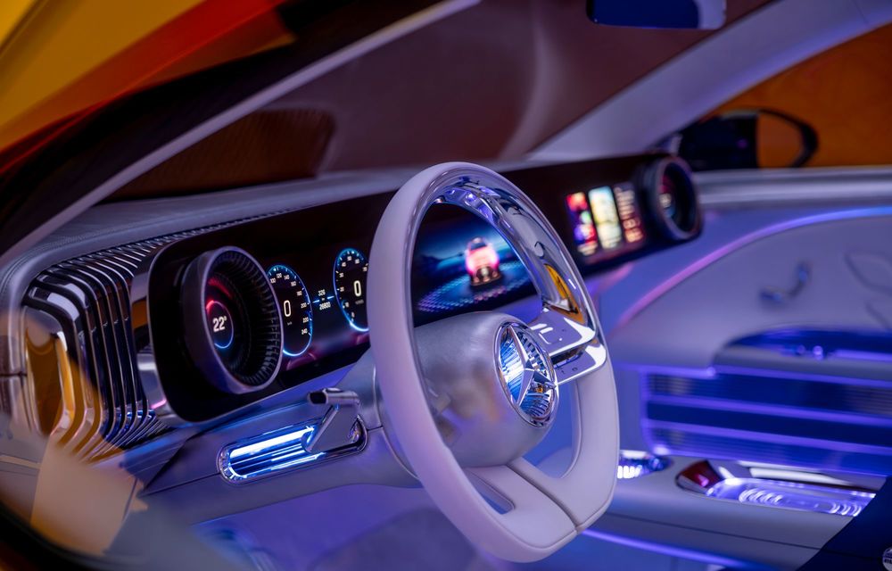 OFICIAL: Conceptul din care se va naște viitorul Mercedes-Benz CLA electric - Poza 26