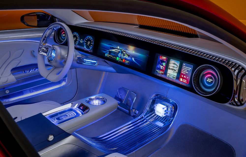 OFICIAL: Conceptul din care se va naște viitorul Mercedes-Benz CLA electric - Poza 37