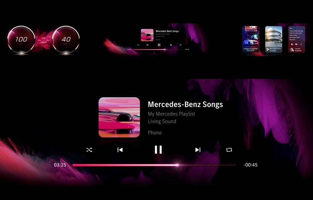 OFICIAL: Conceptul din care se va naște viitorul Mercedes-Benz CLA electric - Poza 48