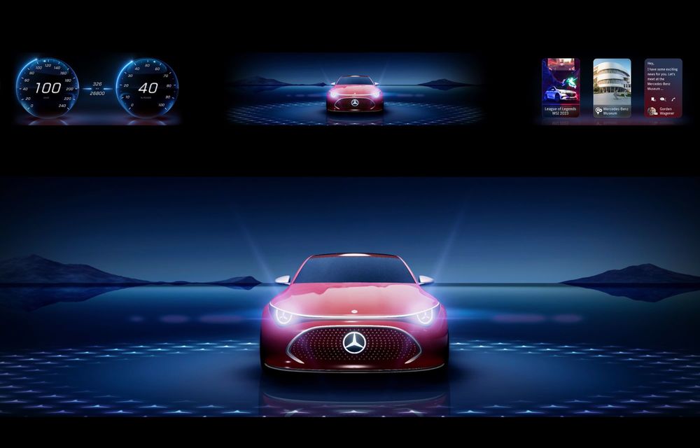 OFICIAL: Conceptul din care se va naște viitorul Mercedes-Benz CLA electric - Poza 49