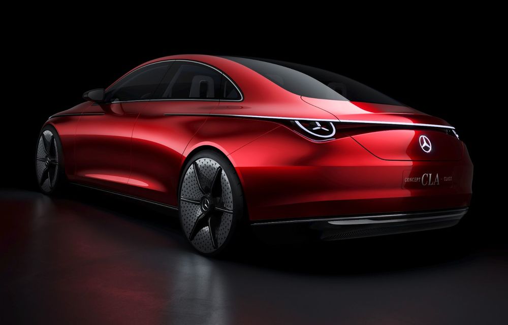 OFICIAL: Conceptul din care se va naște viitorul Mercedes-Benz CLA electric - Poza 59