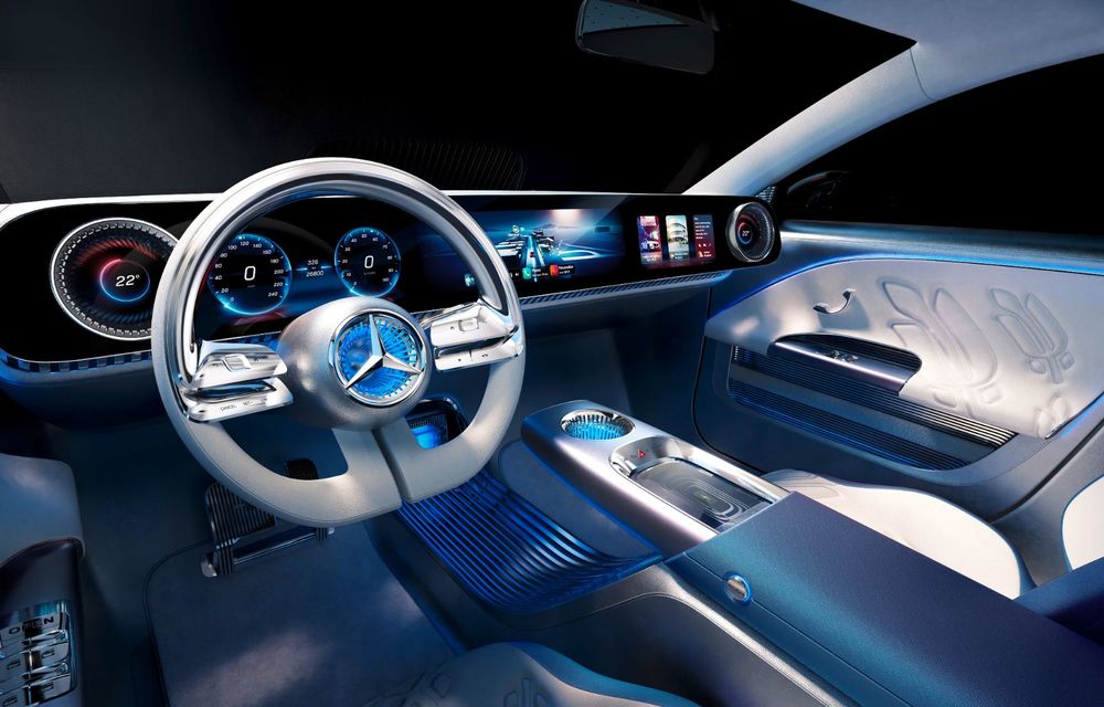 OFICIAL: Conceptul din care se va naște viitorul Mercedes-Benz CLA electric - Poza 64