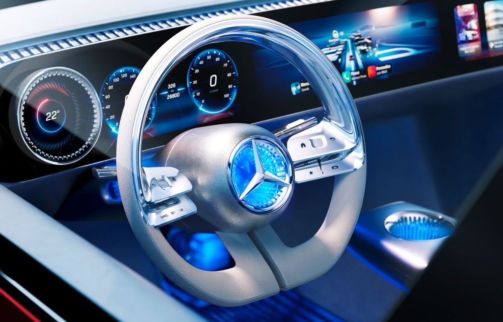 OFICIAL: Conceptul din care se va naște viitorul Mercedes-Benz CLA electric - Poza 69