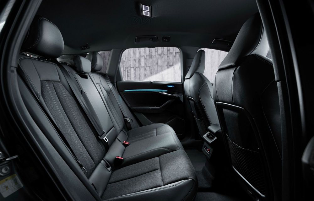 Audi dezvăluie interiorul noului Q6 e-tron: ecran pentru pasagerul din față - Poza 3