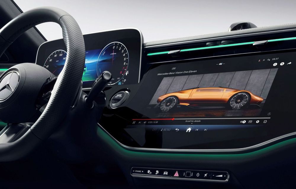 Mercedes-Benz actualizează sistemul multimedia MBUX cu Dolby Atmos și asistent vocal îmbunătățit - Poza 1