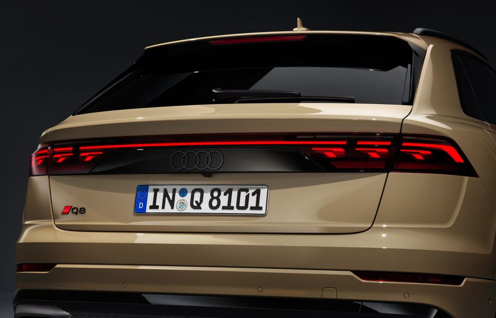 Noul Audi Q8 facelift: faruri cu LED laser și preț de pornire de 86.700 de euro - Poza 42