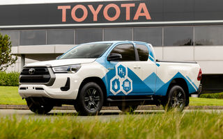 Toyota a construit un prototip Hilux alimentat cu hidrogen: 600 km autonomie