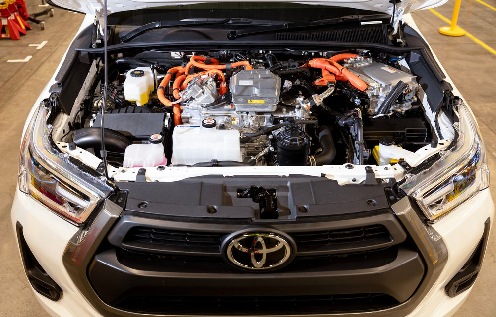 Toyota a construit un prototip Hilux alimentat cu hidrogen: 600 km autonomie - Poza 7